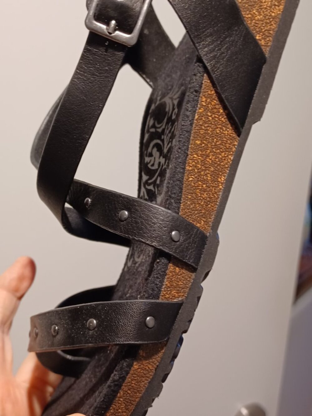 Aetrex Lauren Quarter Strap Arch Support Sandal - Picture 5 of 6